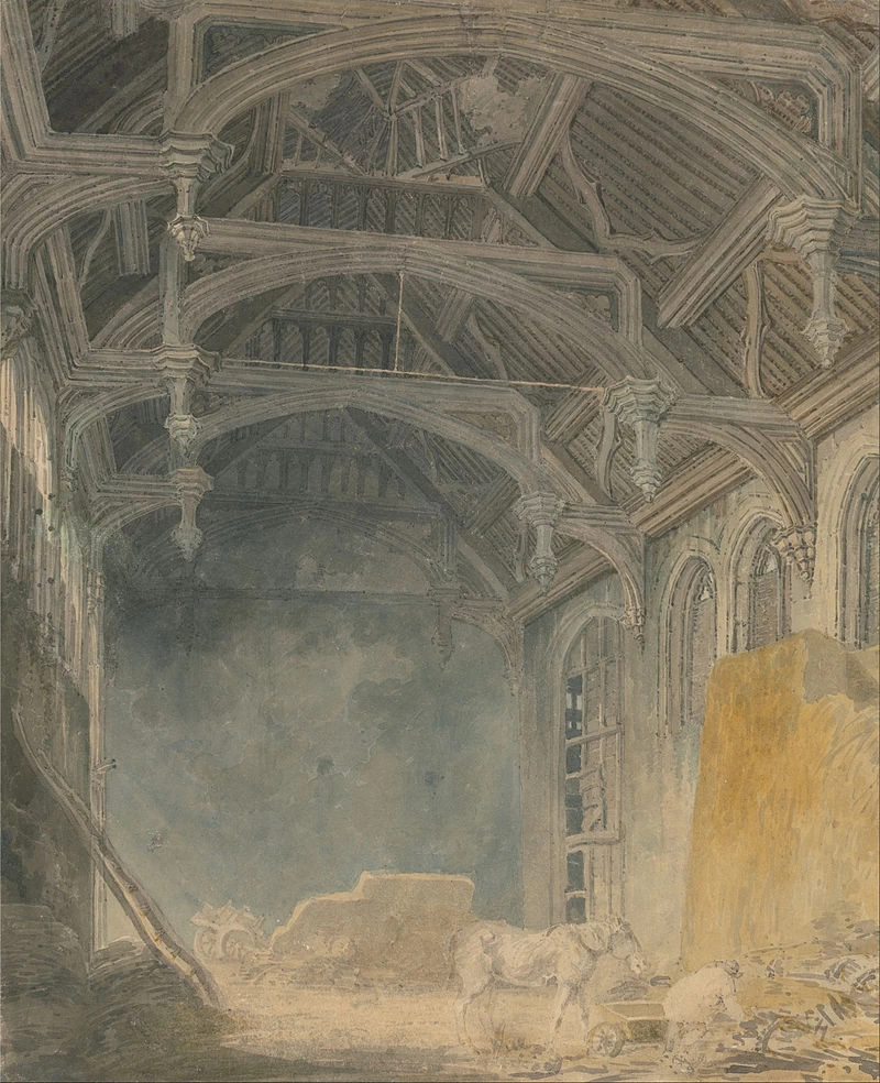 Interno del Palazzo di San Giovanni, Eltham, 1793